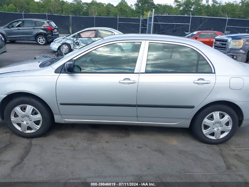 2005 Toyota Corolla Ce VIN: JTDBR32E652058764 Lot: 39846819