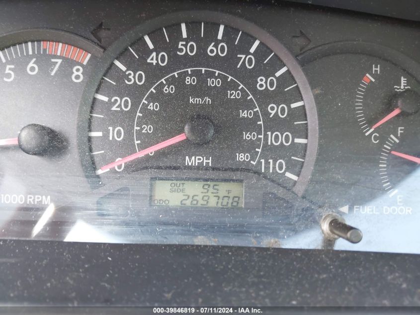 2005 Toyota Corolla Ce VIN: JTDBR32E652058764 Lot: 39846819