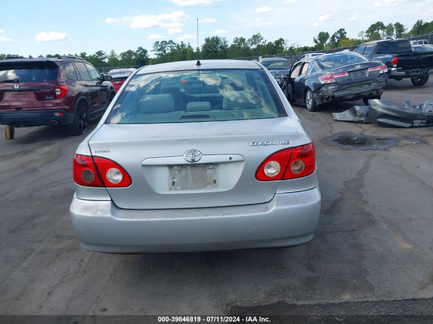 2005 Toyota Corolla Ce VIN: JTDBR32E652058764 Lot: 39846819