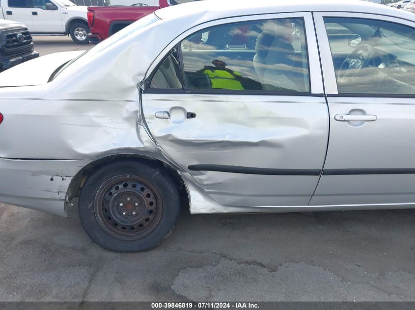 2005 Toyota Corolla Ce VIN: JTDBR32E652058764 Lot: 39846819
