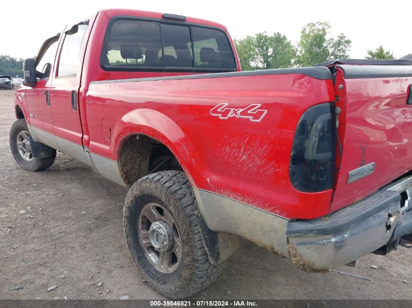 2005 Ford F-350 Lariat/Xl/Xlt VIN: 1FTWW31P05ED19821 Lot: 39846821