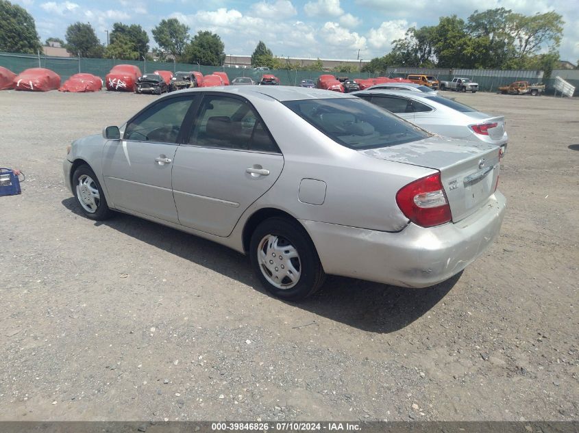 4T1BE32K33U703997 | 2003 TOYOTA CAMRY