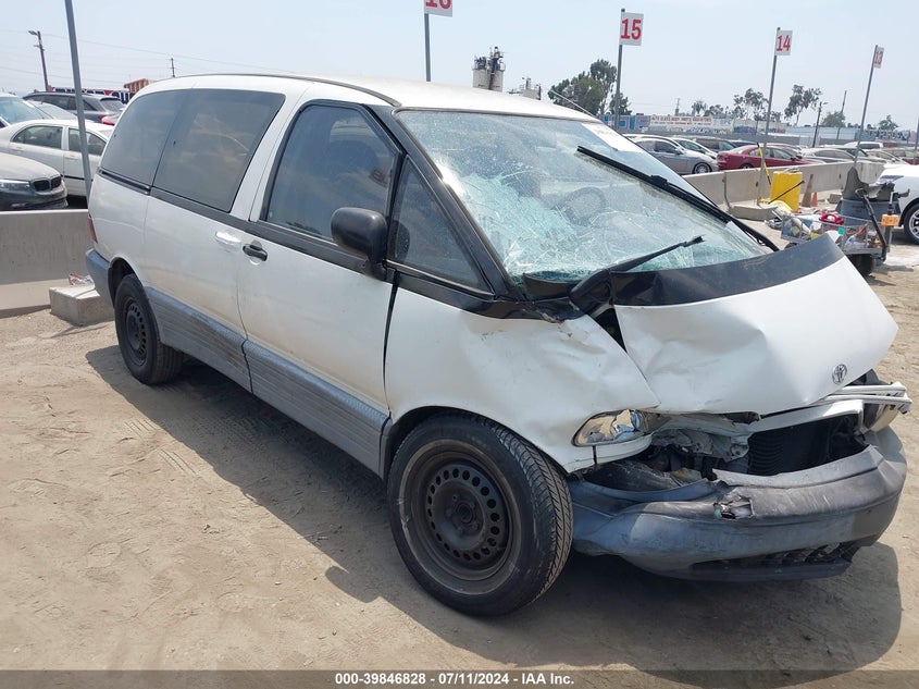 1992 Toyota Previa Dlx VIN: JT3AC11R0N1045394 Lot: 39846828