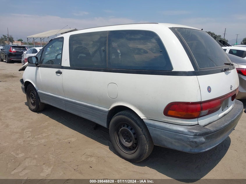 1992 Toyota Previa Dlx VIN: JT3AC11R0N1045394 Lot: 39846828
