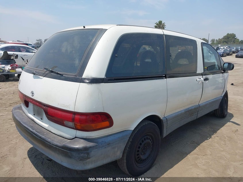 1992 Toyota Previa Dlx VIN: JT3AC11R0N1045394 Lot: 39846828