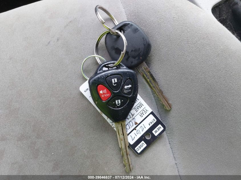 2009 Toyota Corolla Le VIN: 2T1BU40E59C180482 Lot: 39846837