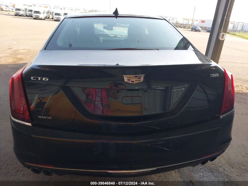 1G6KD5RS0JU101616 2018 Cadillac Ct6 Luxury