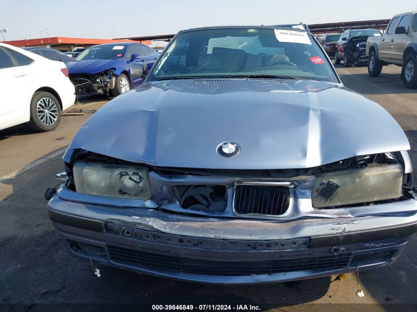 1997 BMW 328Ic VIN: WBABK7328VET62643 Lot: 39846849