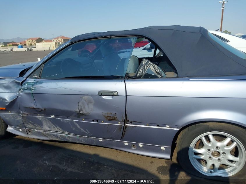 1997 BMW 328Ic VIN: WBABK7328VET62643 Lot: 39846849