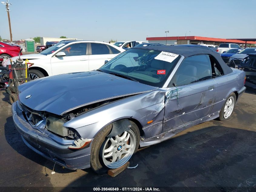 1997 BMW 328Ic VIN: WBABK7328VET62643 Lot: 39846849