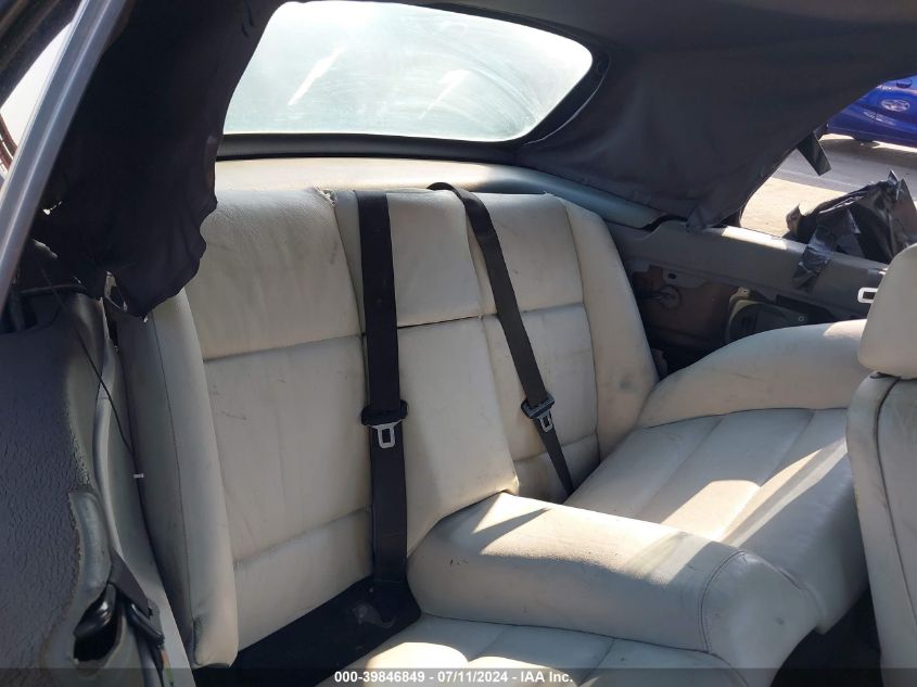 1997 BMW 328Ic VIN: WBABK7328VET62643 Lot: 39846849