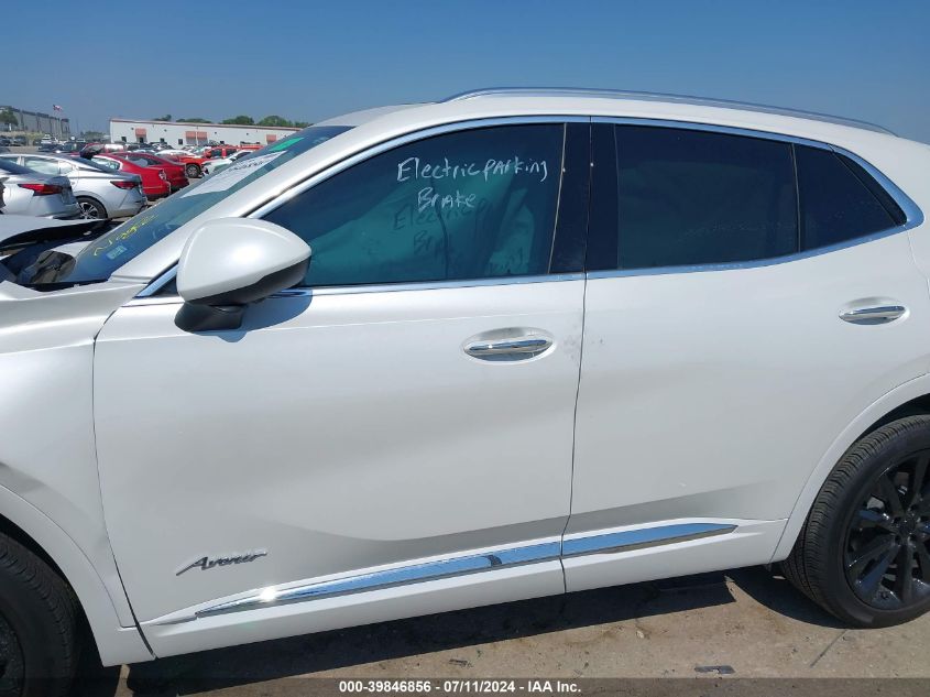 2023 Buick Envision Avenir Awd VIN: LRBFZSR47PD219704 Lot: 39846856