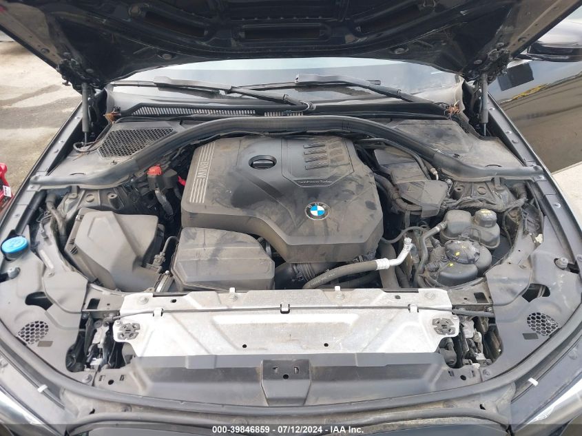 2020 BMW 330I VIN: WBA5R1C08LFH44489 Lot: 39846859