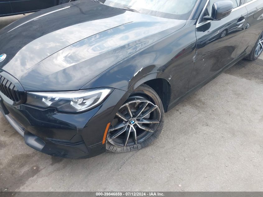2020 BMW 330I VIN: WBA5R1C08LFH44489 Lot: 39846859