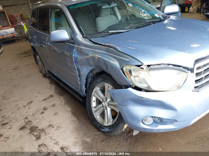 2009 Toyota Highlander Sport VIN: JTEES43A692123570 Lot: 39846879