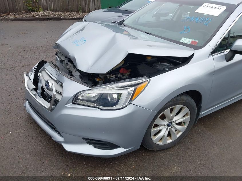2015 Subaru Legacy 2.5I Premium VIN: 4S3BNAC67F3024559 Lot: 39846891
