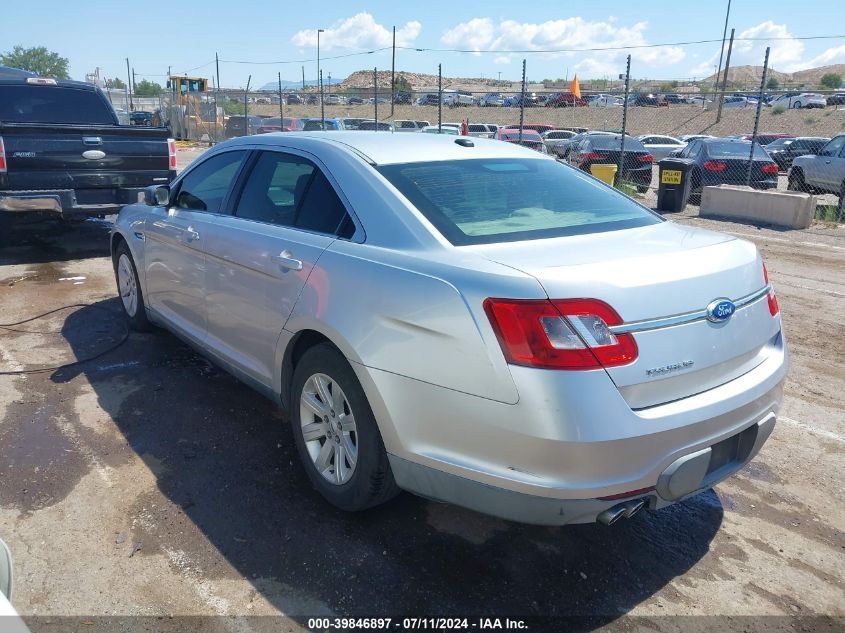 2011 Ford Taurus Se VIN: 1FAHP2DW9BG180829 Lot: 39846897