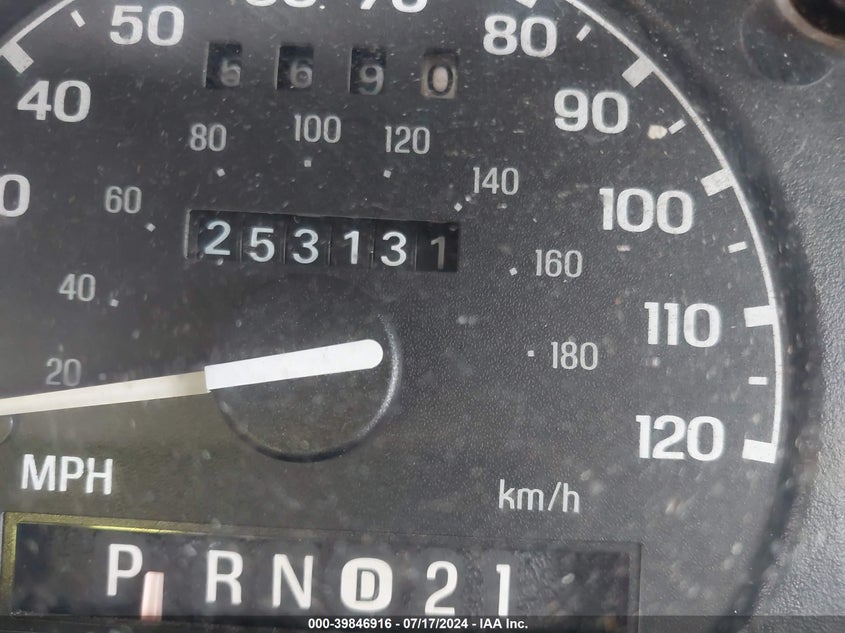 1995 Ford Ranger Super Cab VIN: 1FTCR14X7SPA38772 Lot: 39846916