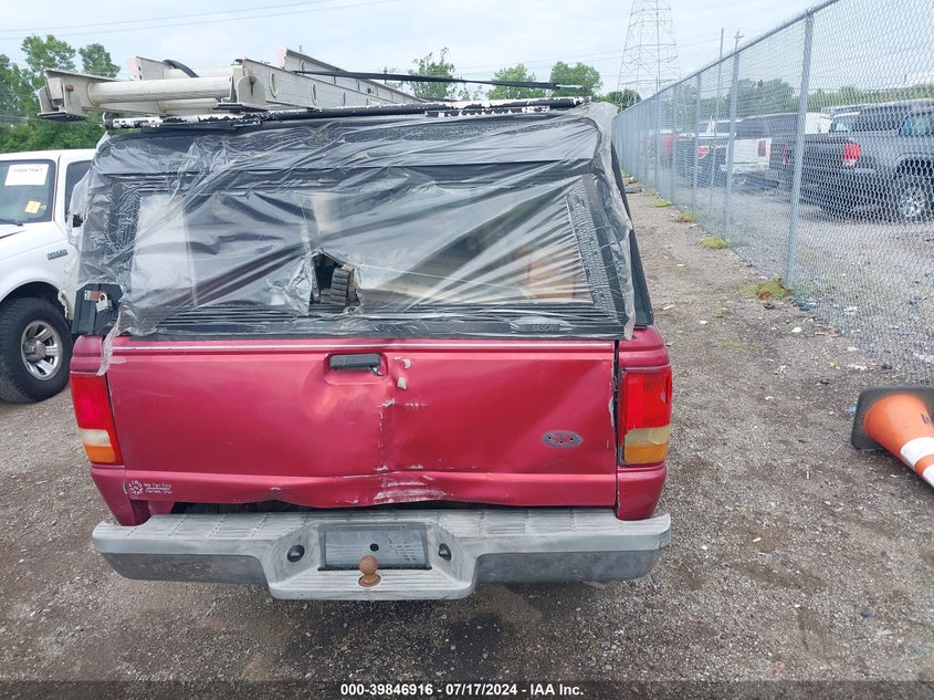 1995 Ford Ranger Super Cab VIN: 1FTCR14X7SPA38772 Lot: 39846916