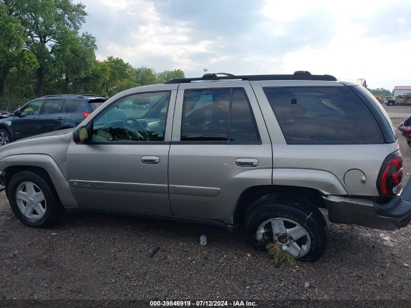 2002 Chevrolet Trailblazer Ltz VIN: 1GNDT13SX22376747 Lot: 39846919