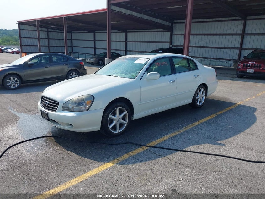 2002 Infiniti Q45 VIN: JNKBF01AX2M007658 Lot: 39846925