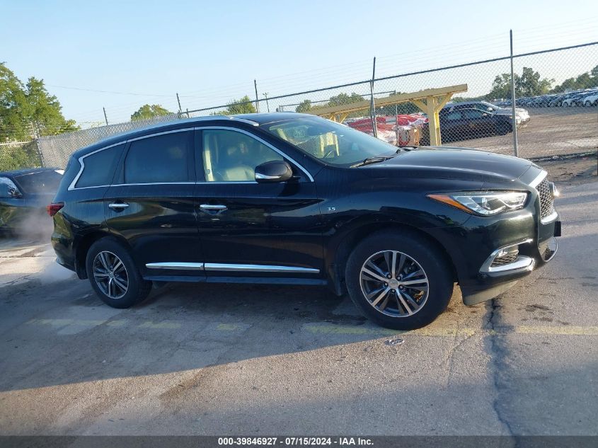 2019 Infiniti Qx60 Luxe VIN: 5N1DL0MM7KC508713 Lot: 39846927