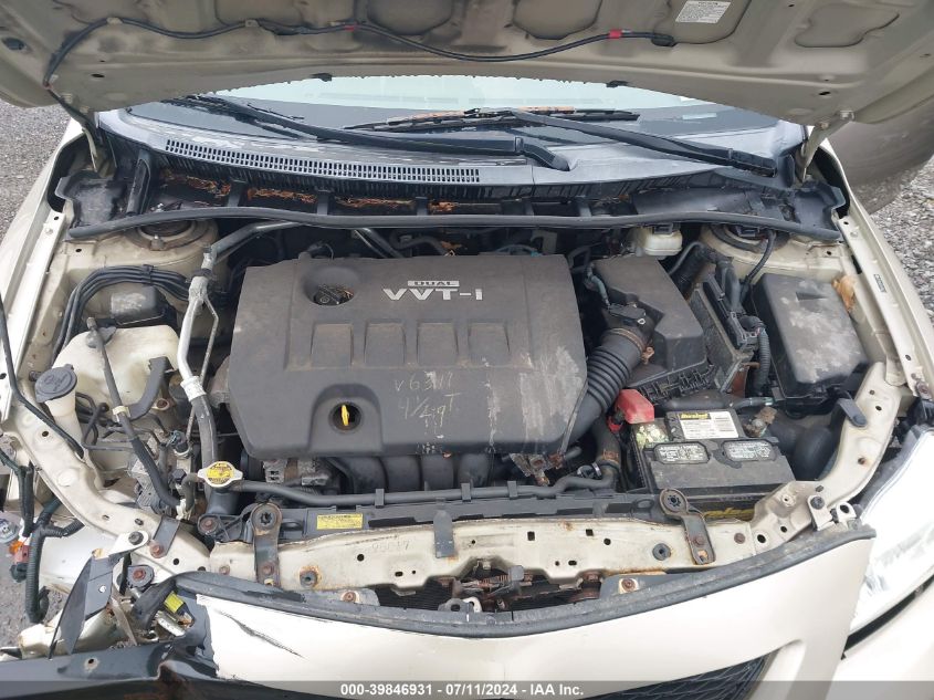 2009 Toyota Corolla Le VIN: 2T1BU40E29C185171 Lot: 39846931