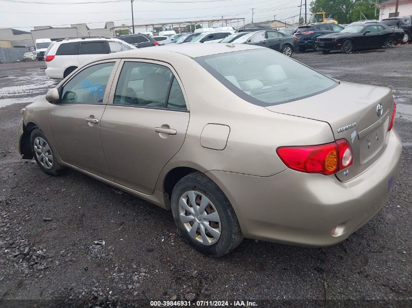 2T1BU40E29C185171 | 2009 TOYOTA COROLLA