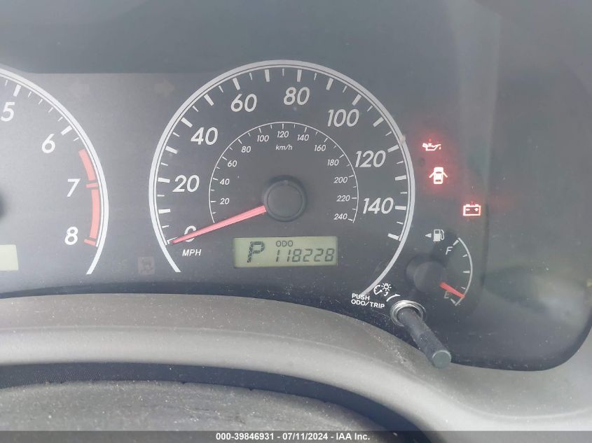 2009 Toyota Corolla Le VIN: 2T1BU40E29C185171 Lot: 39846931