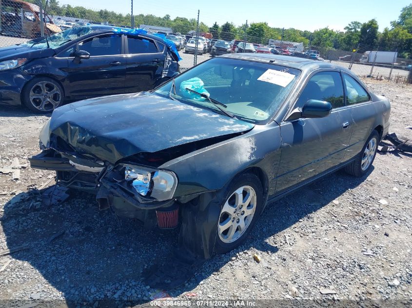 2001 Acura Cl 3.2 VIN: 19UYA42491A031154 Lot: 39846965