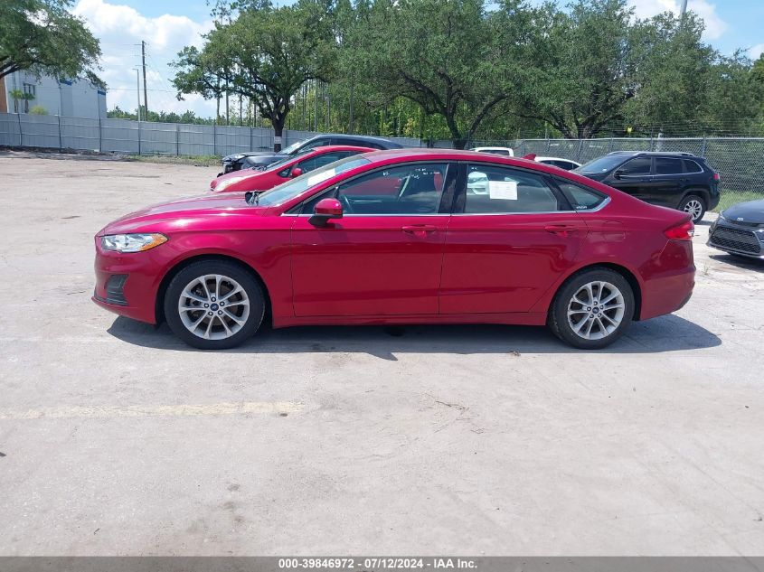 2019 FORD FUSION SE - 3FA6P0HD6KR246184