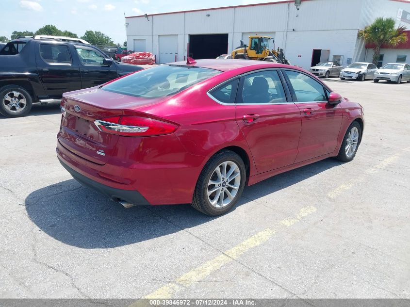 2019 FORD FUSION SE - 3FA6P0HD6KR246184