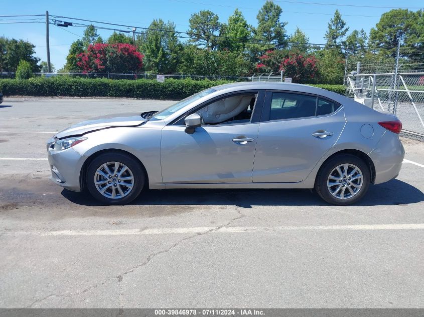 2016 Mazda Mazda3 I Sport VIN: 3MZBM1U75GM300518 Lot: 39846978