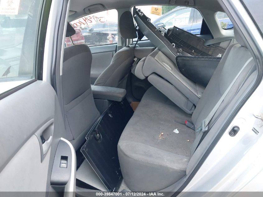 2011 Toyota Prius Two VIN: JTDKN3DU2B1430568 Lot: 39847001