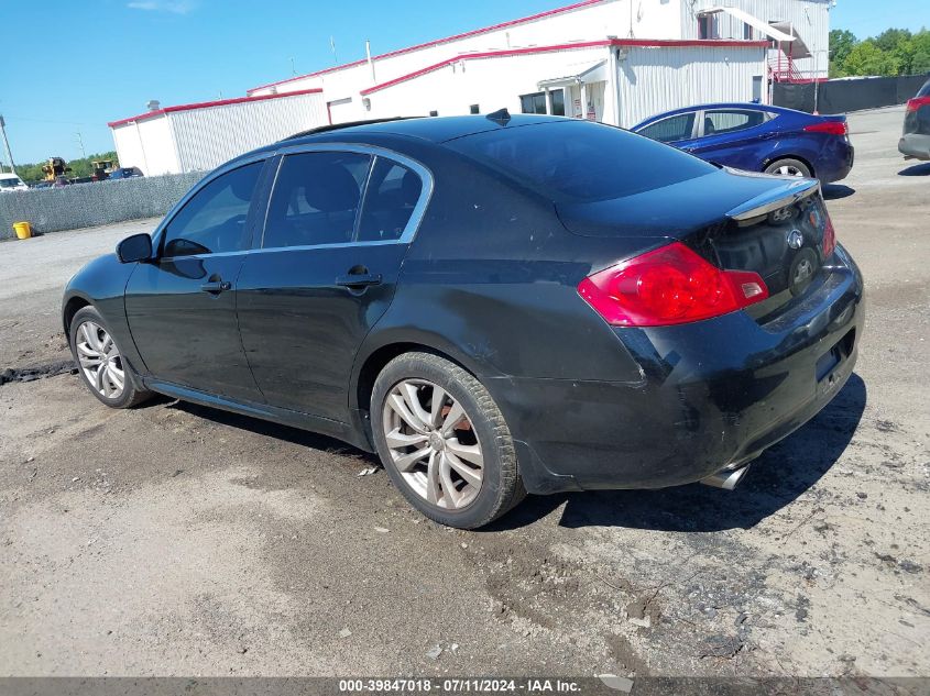 JNKBV61F48M260291 | 2008 INFINITI G35X