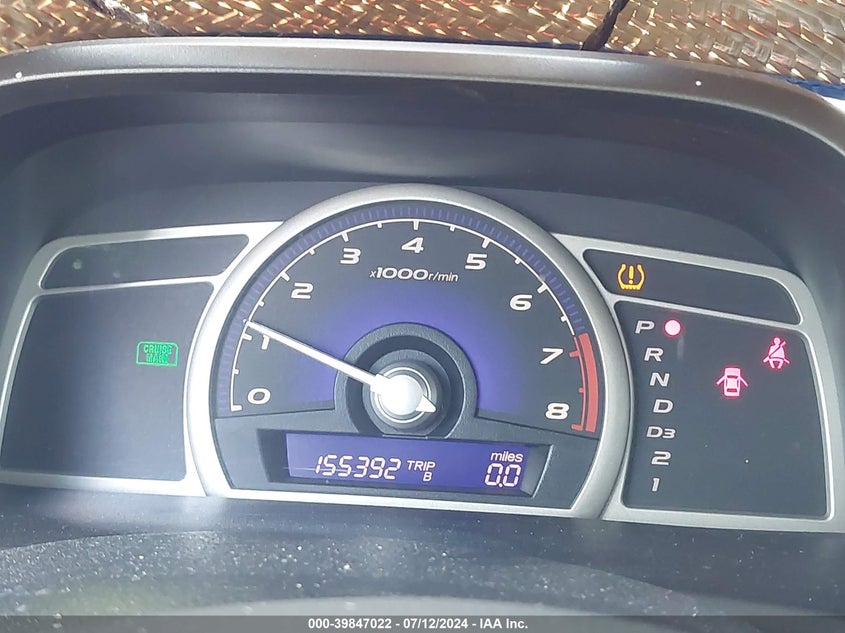 2010 Honda Civic Lx-S VIN: 19XFA1F68AE073909 Lot: 39847022