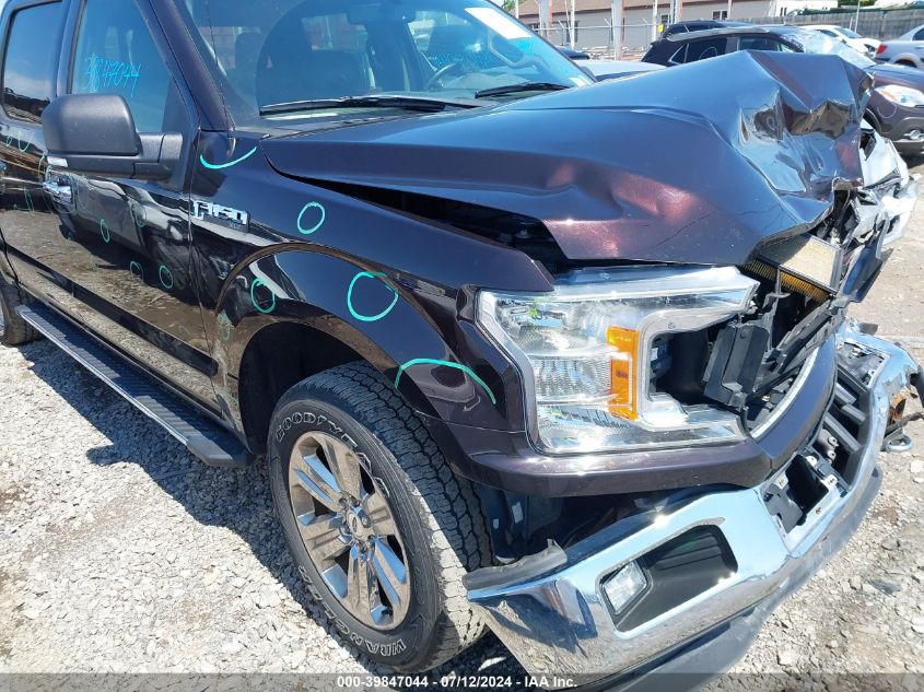 2018 Ford F-150 Xlt VIN: 1FTEW1EP9JFE14845 Lot: 39847044