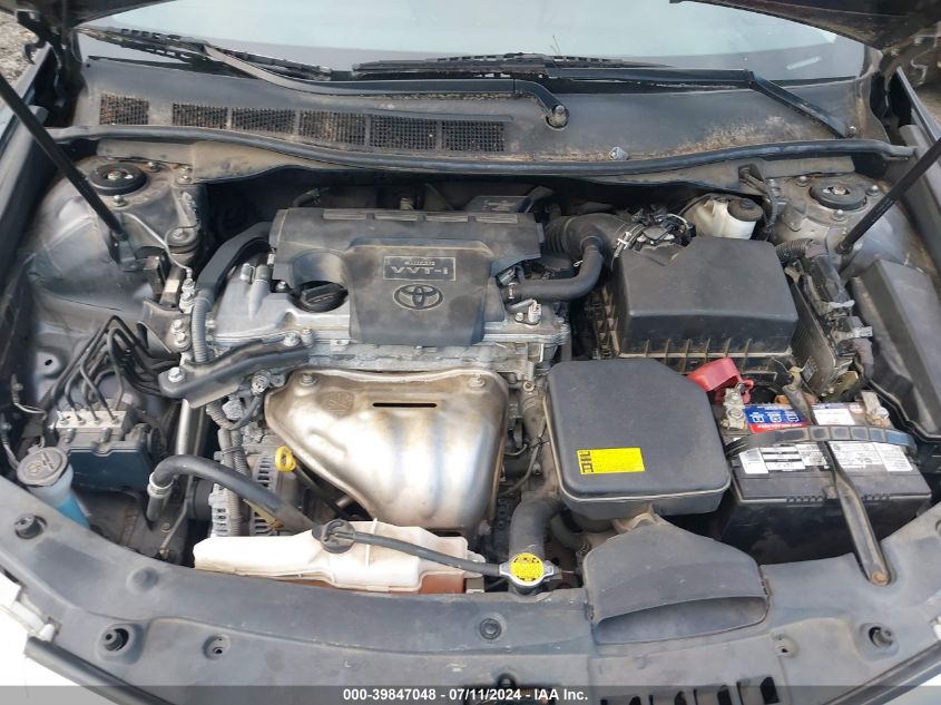 2012 Toyota Camry L/Le/Se/Se Limited Edition/Xle VIN: 4T1BF1FK2CU007241 Lot: 39847048