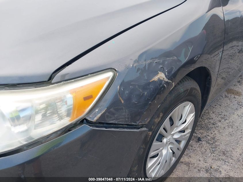 2012 Toyota Camry L/Le/Se/Se Limited Edition/Xle VIN: 4T1BF1FK2CU007241 Lot: 39847048