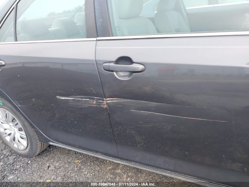 2012 Toyota Camry L/Le/Se/Se Limited Edition/Xle VIN: 4T1BF1FK2CU007241 Lot: 39847048