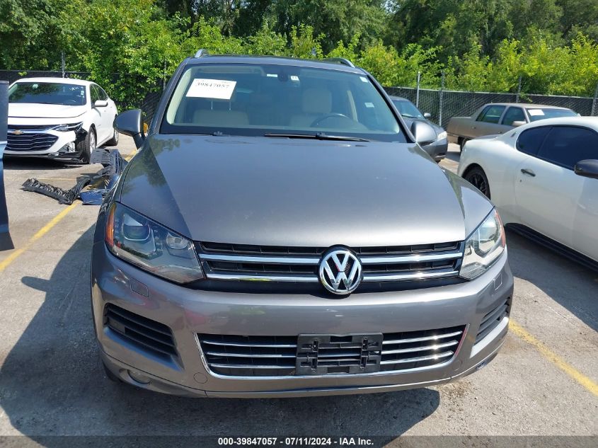 2011 Volkswagen Touareg Vr6 Lux VIN: WVGFF9BPXBD007116 Lot: 39847057