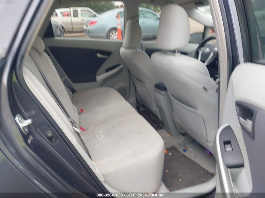 2011 Toyota Prius Two VIN: JTDKN3DU8B1385989 Lot: 39847058