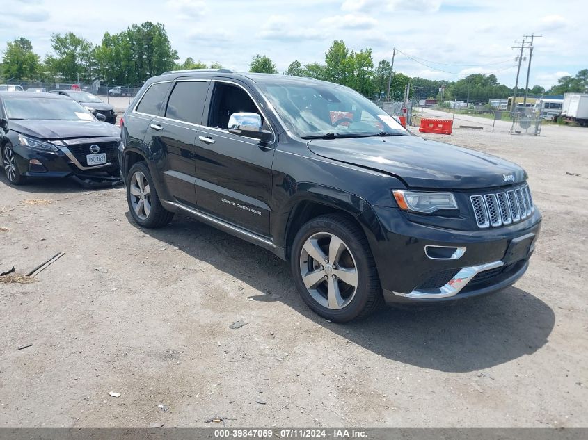 2014 Jeep Grand Cherokee Summit VIN: 1C4RJFJT3EC241489 Lot: 39847059