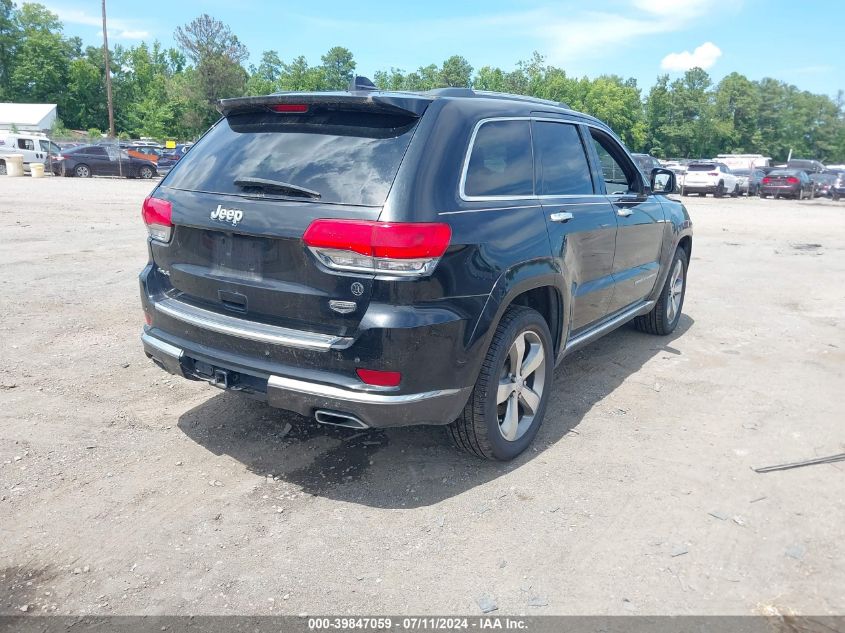 2014 Jeep Grand Cherokee Summit VIN: 1C4RJFJT3EC241489 Lot: 39847059