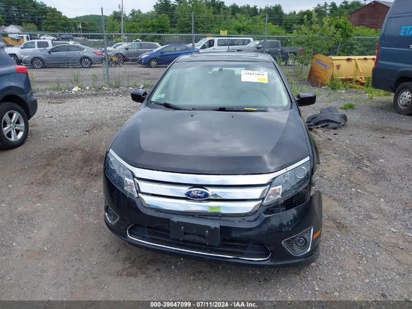 2012 Ford Fusion Sel VIN: 3FAHP0JA0CR127041 Lot: 39847099