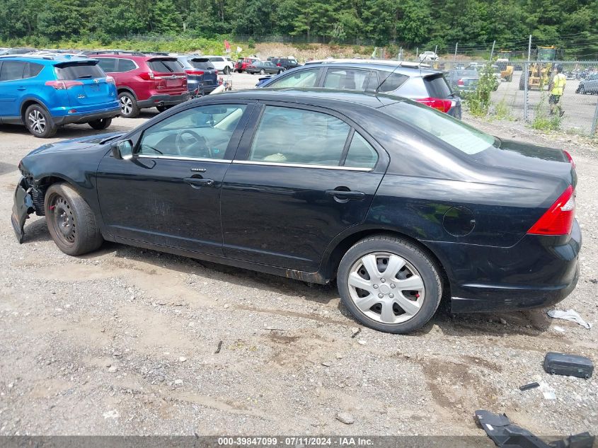 2012 Ford Fusion Sel VIN: 3FAHP0JA0CR127041 Lot: 39847099