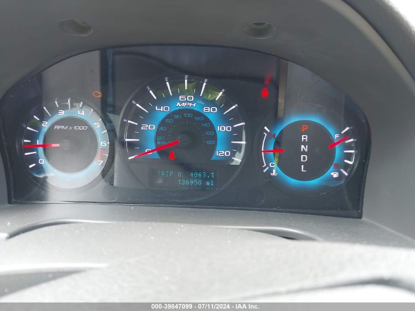 2012 Ford Fusion Sel VIN: 3FAHP0JA0CR127041 Lot: 39847099