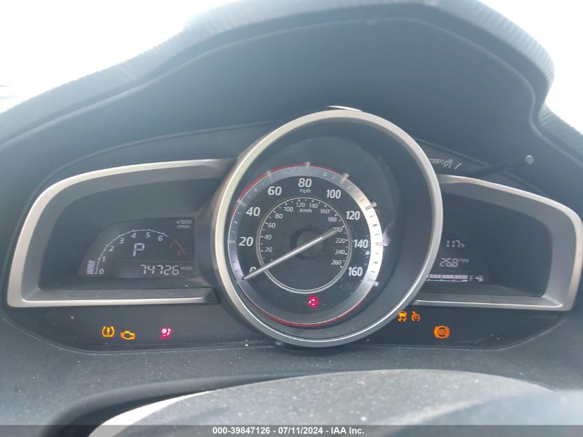 2015 Mazda Mazda3 I Grand Touring VIN: JM1BM1M78F1246775 Lot: 39847126