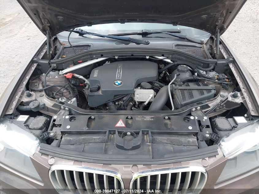 2014 BMW X3 xDrive28I VIN: 5UXWX9C51E0D12063 Lot: 39847127