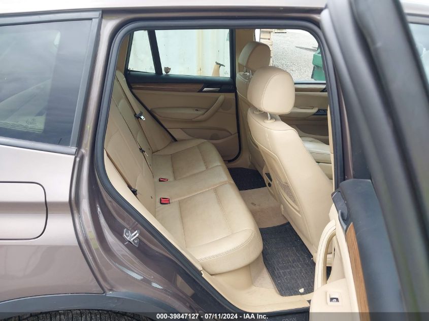 2014 BMW X3 xDrive28I VIN: 5UXWX9C51E0D12063 Lot: 39847127